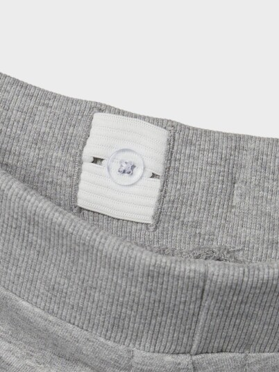 Name It Nkmvermo Barne Shorts Grå Melange 116