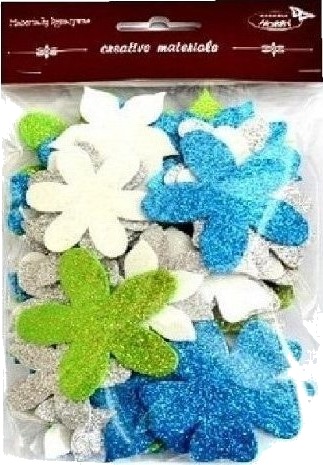 Brewis Brewis Glitterblomster 60 Stk