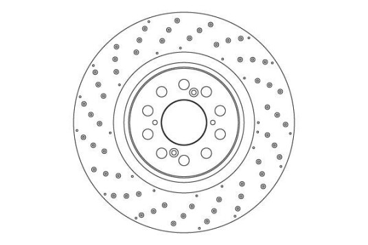 Bremseskive TRW DF6931S