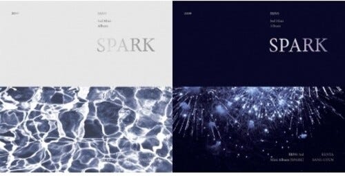 Jbj95  Spark (Incl. 72pg Photobook, Bookmark + Postcard)  CD
