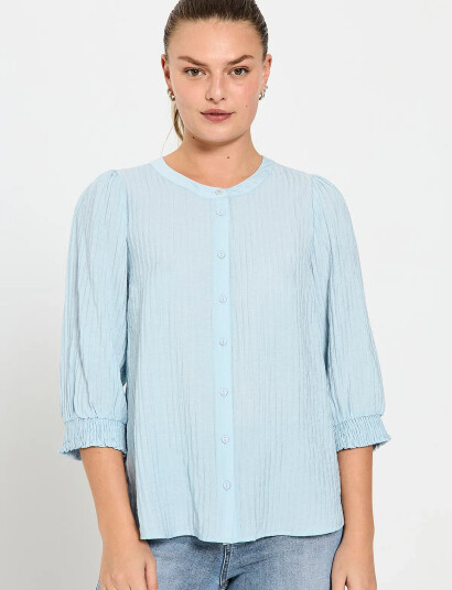 FREE/QUENT Shirt - Blue - S