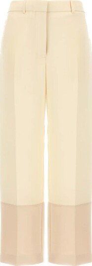 Tory Burch Dame Bukser Beige S,