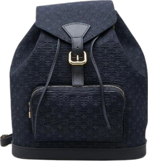 Louis Vuitton Vintage Dame Pre owned Blå ONE SIZE,