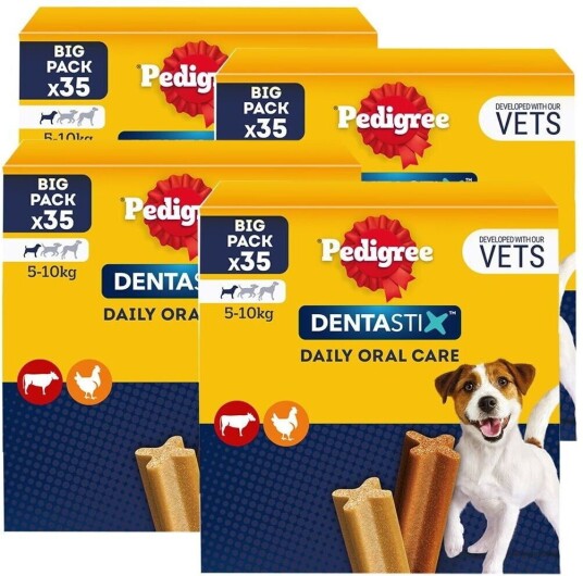 Pedigree Dentastix S 4X35 Pack Pedigree Dentastix S 4X35 Pack