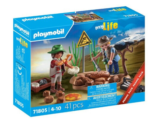 PLAYMOBIL My Life Paleontologisk utgraving 71805
