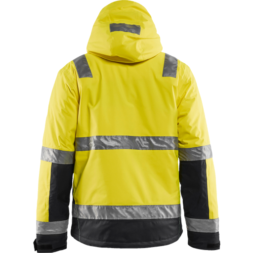 Blåkläder 487019873399XS Synlighetsjakke varselgul/svart , vinter Str . XS