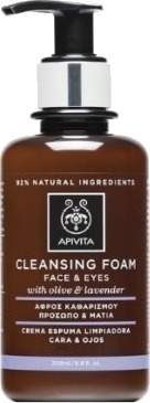 Apivita Cleansing Foam Cream 200Ml