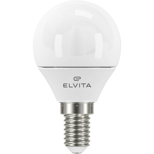 Elvita LED klotlampa P45 E14 470lm op Elvita LED klotlampa P45 E14 470lm op