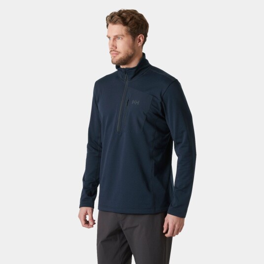 Helly Hansen Versalite Fleecejakke Med 1/2 Glidelås Herre Marineblå 2xl
