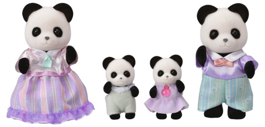 Sylvanian Families Pookie Panda Family 5529 Sylvanian Families Pookie Panda Family 5529
