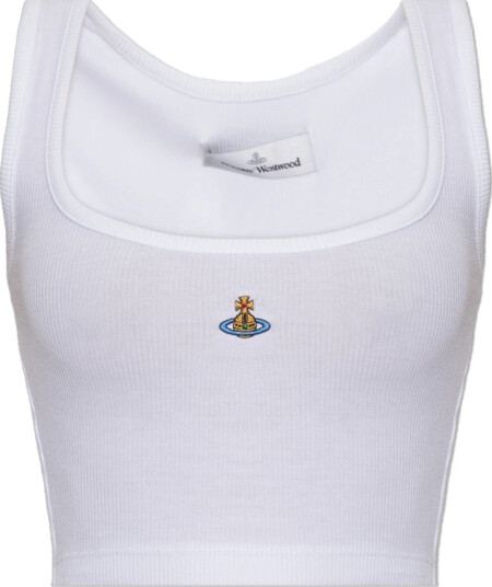 Vivienne Westwood Dame Topper Hvit M,