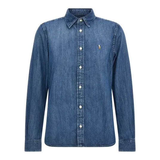 Ralph Lauren ls crlte st long sleeve button front shirt