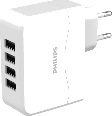 Philips USB adapter-stik-4x USB Philips USB adapter-stik-4x USB
