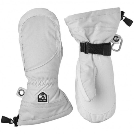 Hestra Heli Ski Skivotter Dame Pale grey/Offwhite