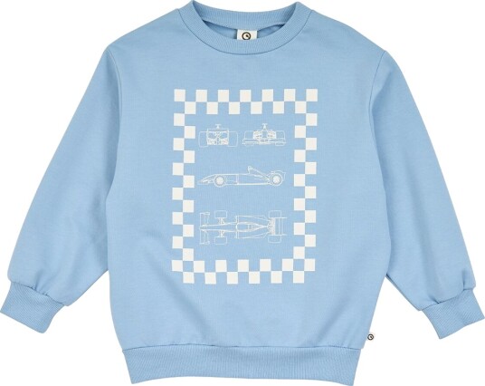 Müsli Collegegenser Kappløp Soft Blue Müsli 6 år (116) Collegegenser Lyseblå