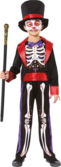 Riethmüller Day of the Dead Dress Barn Kostyme Small 9914940
