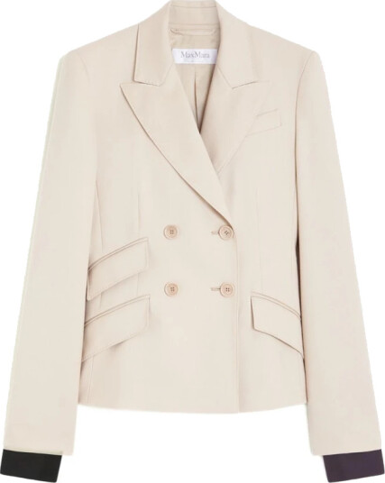 Max Mara Dame Jakker Beige S,