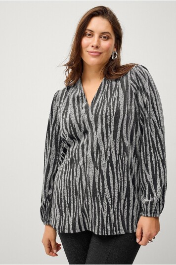 Ellos Plus Collection Topp Hedvig Sølv
