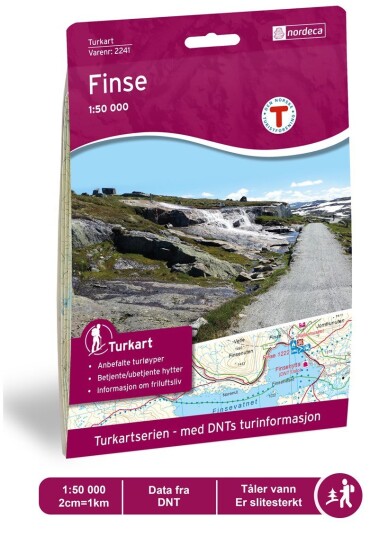 Nordeca Finse 1:50 000 Turkart