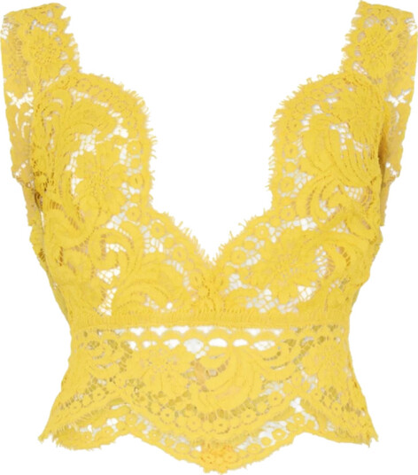 Dsquared2 Dame Topper Gul XS, Dsquared2 Dame Topper Gul XS,