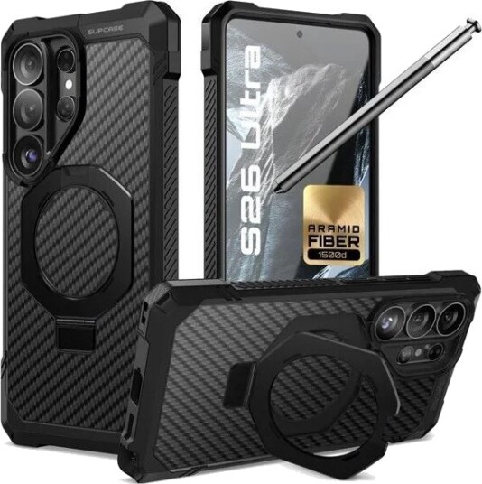 SUPCASE UB Grip Mag MagSafe Case for Samsung Galaxy S26 Ultra Black