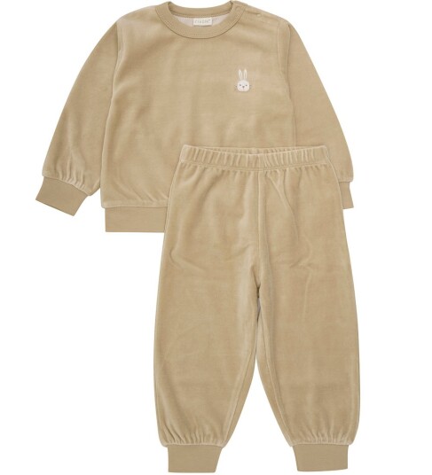 Blå   2 delt Sett i Velour Sesame   86