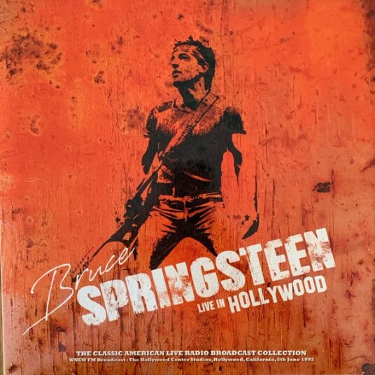 Bruce Springsteen - Live In Hollywood  WNEW FM Broadcast  Vinyl - Limited edt - Marbled 