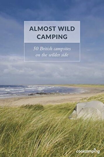 Almost Wild Camping Almost Wild Camping