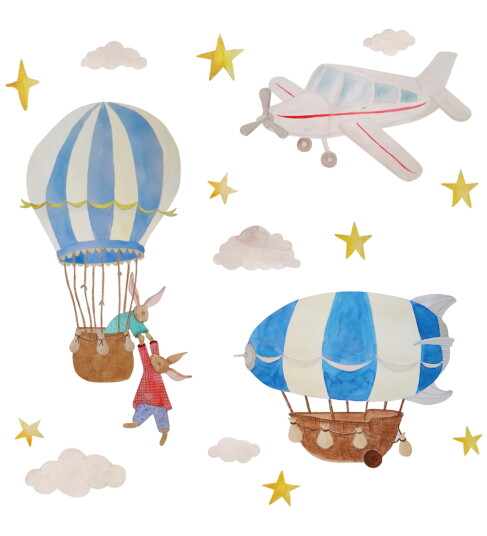 That"s Mine Wallstickers - Flyveeventyr - Multi - Thats Mine - OneSize - Veggklistremerker