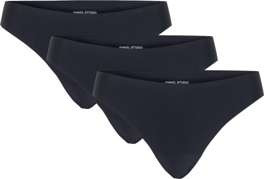 Enkel Studio Underwear String 3Pack Esvera   BLACK   XL