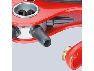 Knipex Hulltang 220 mm med 6 utskiftbare skjær