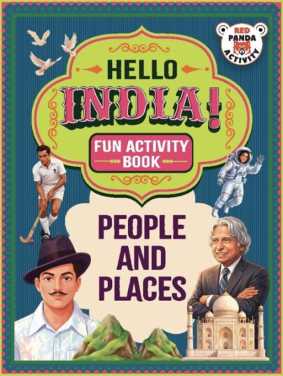 Hello India! Fun India Activity Book  People and Places