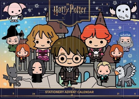 Harry Potter adventskalender med 24 temagaver og overraskelser Harry Potter adventskalender med 24 temagaver og overraskelser