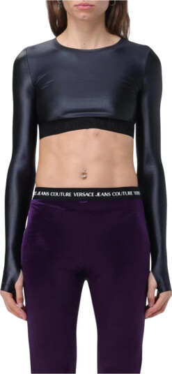 Versace Jeans Couture Dame Topper Svart S,
