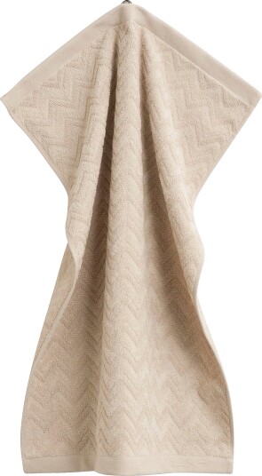 Gant Home Håndkle Jacquard Herringbone 50x70 cm Beige Gant Home Håndkle Jacquard Herringbone 50x70 cm Beige