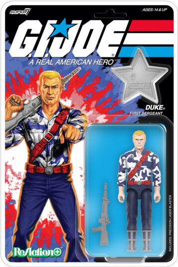 G.I. Joe ReAction+ Wv8 Duke America's 250th Anniversary