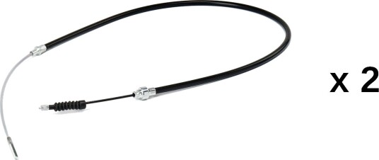 RIDEX 124C1366 Tautrekk håndbremse