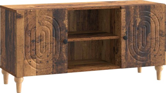  TV skap Gammelt tre 102 x 34,5 x 50 cm Konstruert tre