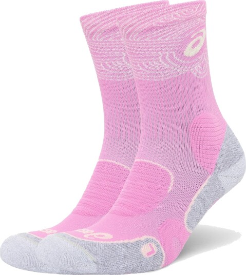 Asics Seasonal Court+ Tennis Crew Sock Pink M
