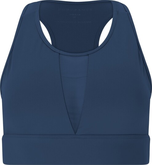 Endurance Macjane Light Support Sports BH Dame Navy L