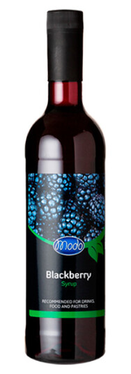 Modo Brombær Syrup Pet Fl 75