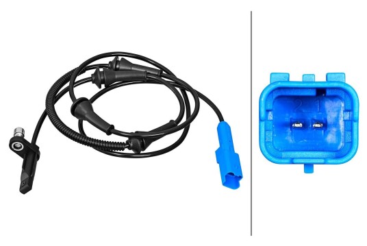 Sensor, ABS HELLA 6PU 358 217-071