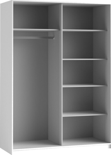 Lecia Garderobe 150x210 cm - Hvit