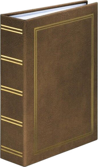 Hama "London" Slip-in Album for 200 Photos with a Size of 9x13 cm brown Hama "London" Slip-in Album for 200 Photos with a Size of 9x13 cm brown