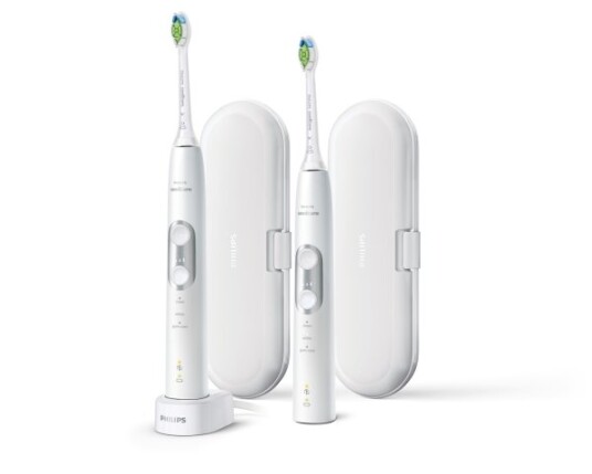 Philips Sonicare Protectiveclean 6100 Hx6877 -Trådløs Hvit/Sølv