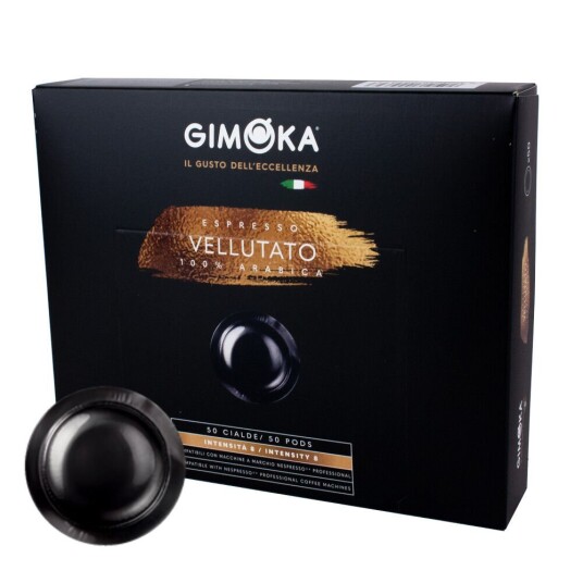 Nespresso Gimoka Espresso Vellutato til Nespresso Pro. 50 kapsler