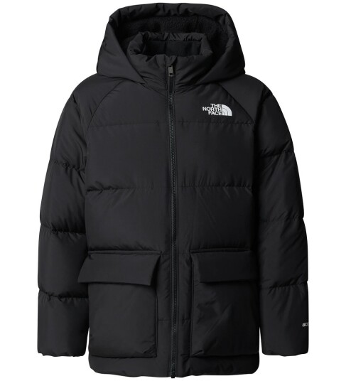 The North Face Teens" North Down Fleece Lined Short Parka TNF Black XXL