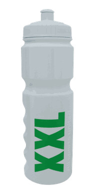 XXL Sport Bottle 0,7L drikkeflaske Hvit 0,7L