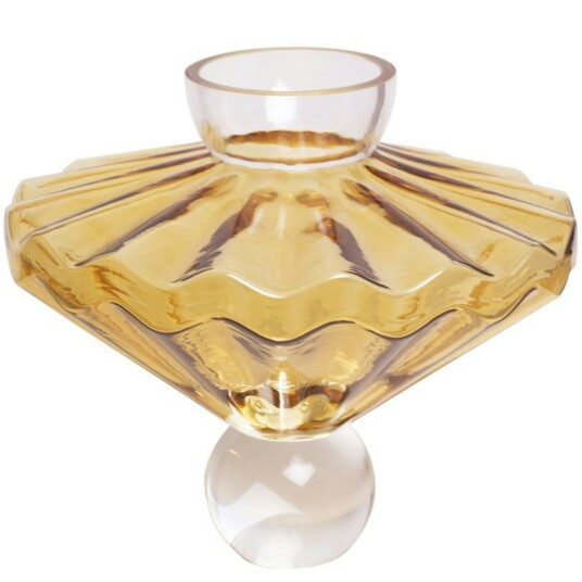 Stori Ballerina Vase 30 cm Amber Stori Ballerina Vase 30 cm Amber