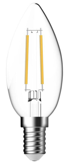 Energetic DIMBAR PÆRE E14 FILAMENT C35 4,8W 470LM 2700K DEMPET KLAR